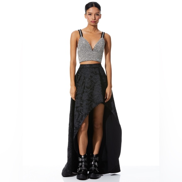 Alice and Olivia Carli Embellished Bra Top - Picture 11 of 11